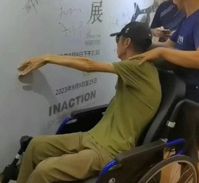 陈小艺离婚了？老公露面坐轮椅身形消瘦，夫妻许久未同框