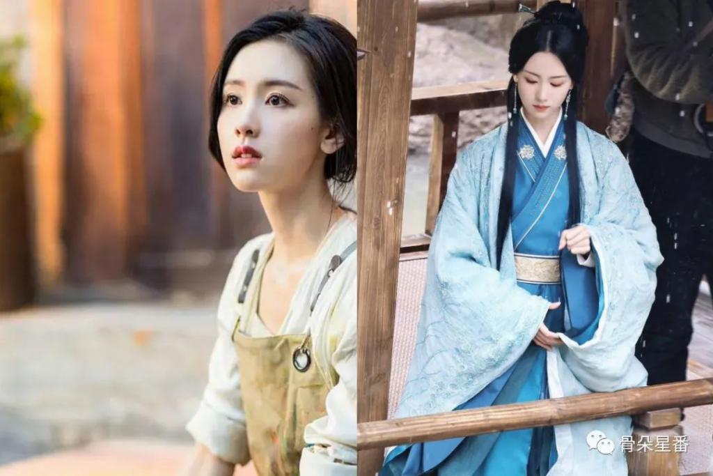 陈都灵，在横店客串白月光