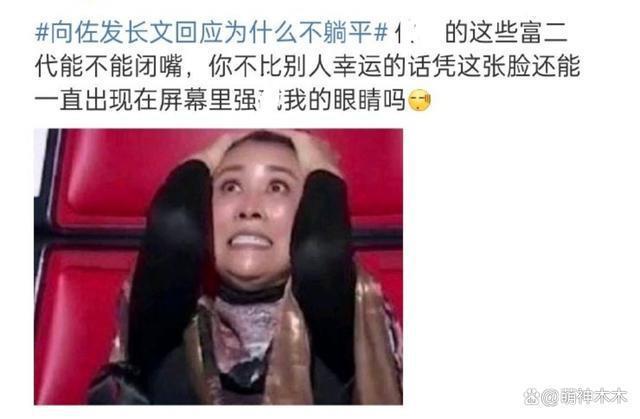 向佐发文谈 “努力”，直言自己不躺平，疑似暗讽李佳琦