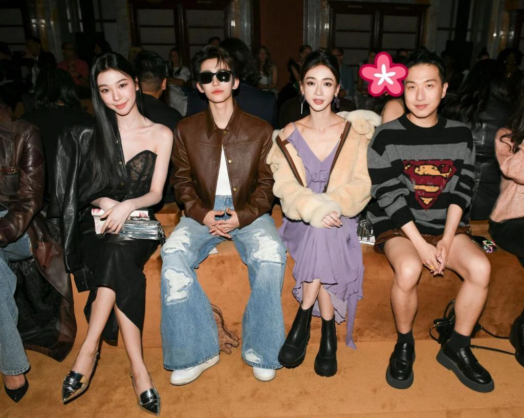 纽约时装周生图：李冰冰秦岚显年轻，易梦玲与吴谨言同框没输