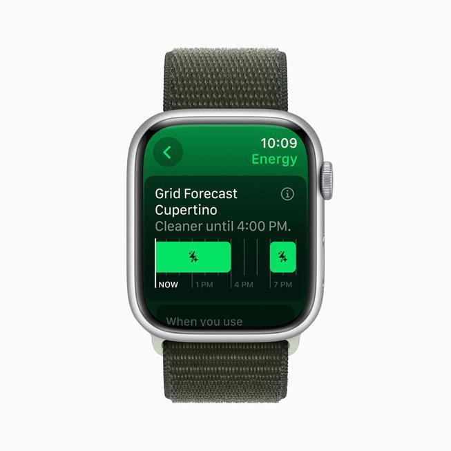 苹果 iOS 17 推出“电网预测”功能：告知用户清洁能源供电时段