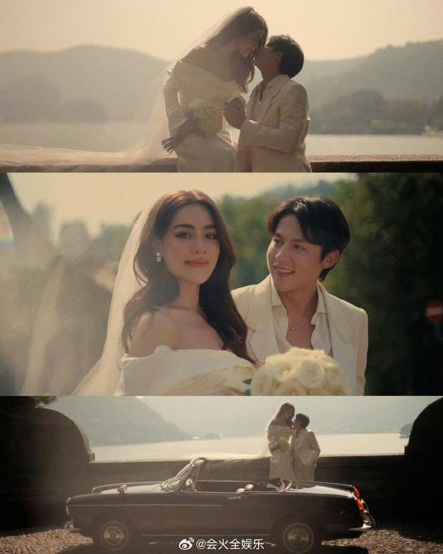 泰星Mark和Kim举行婚礼 俩人相拥亲吻好甜蜜