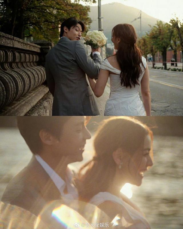 泰星Mark和Kim举行婚礼 俩人相拥亲吻好甜蜜