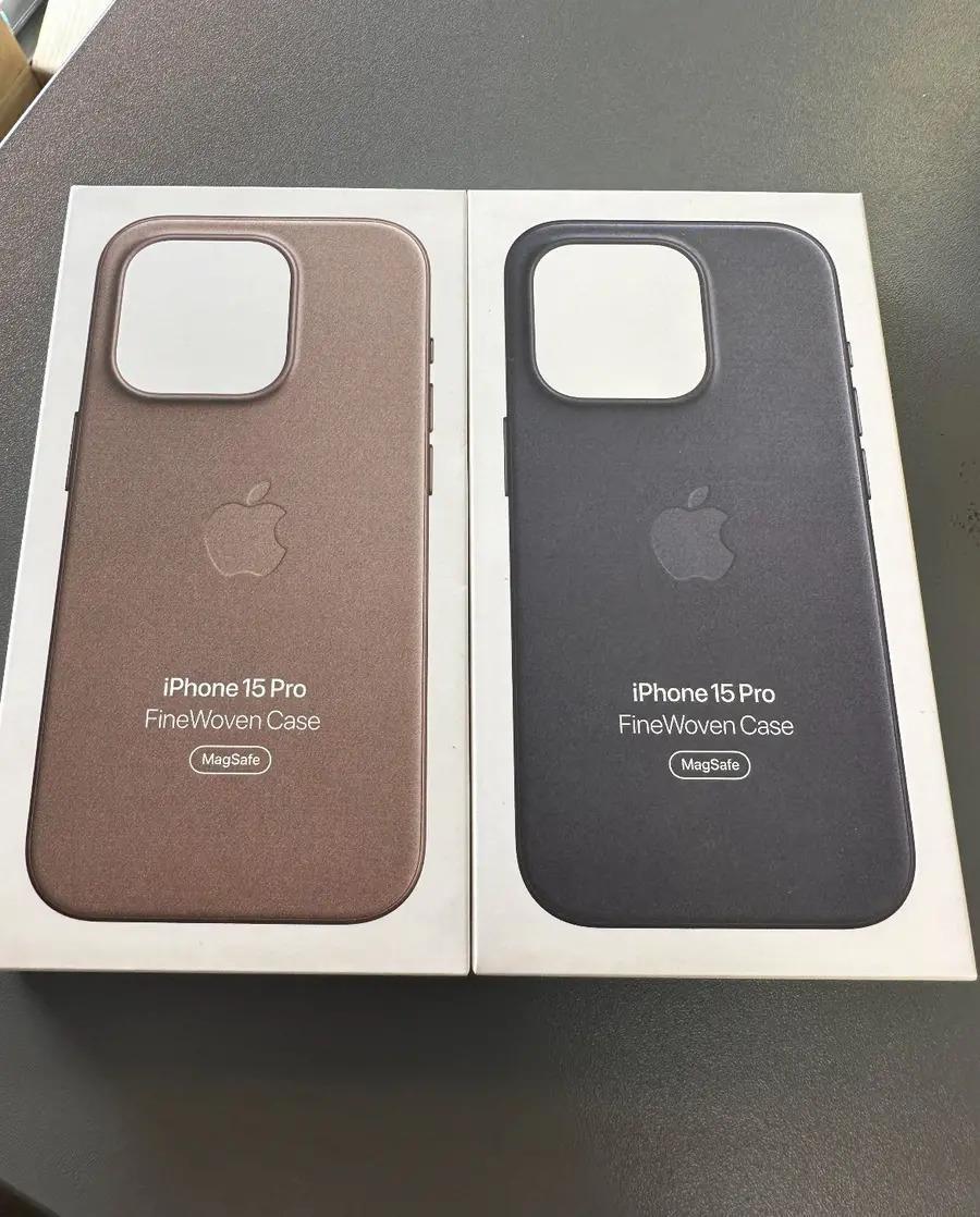 评价褒贬不一，网友开箱苹果iPhone 15系列机型 FineWoven 保护套