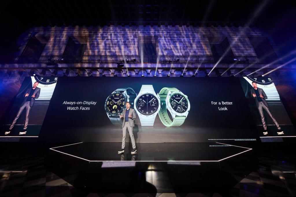 欧洲发布会现场炸翻，华为手表帕梅拉莫法拉王炸组合！