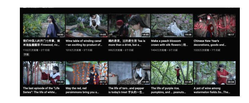 李子柒官司风波后首露面，外形改变疑似动脸，被嘲网红感太重