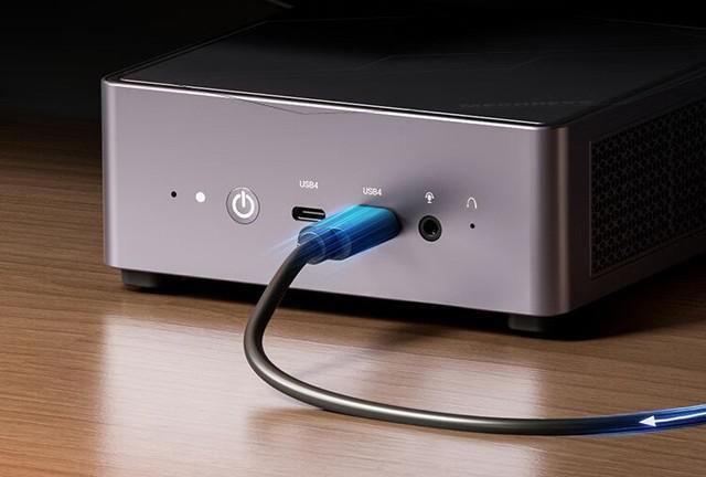 锐龙7标压处理器加持 支持USB4一线连 这是3K以内性价比最高的迷你电脑