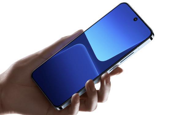小米14正面宣传图曝光 边框仅0.8mm 这屏占比绝了
