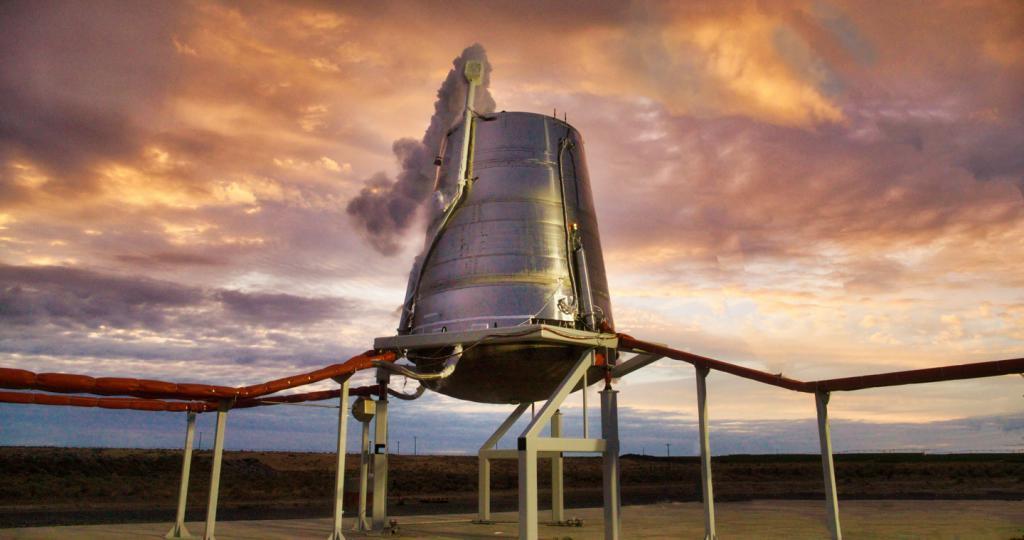 设计独特：美国 Stoke Space 火箭第二级原型机完成跳跃实验