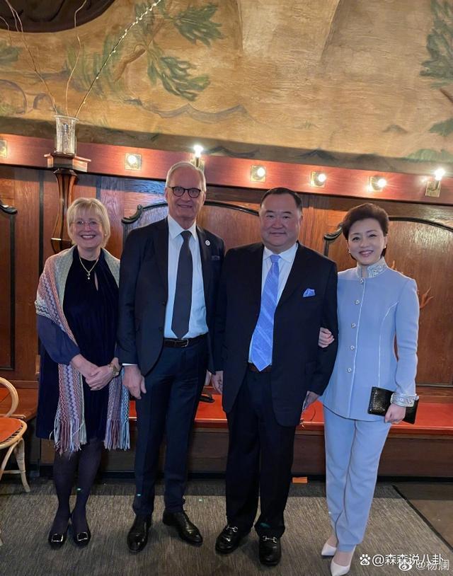 杨澜结婚28年发文向富商丈夫示爱，吴征又胖了