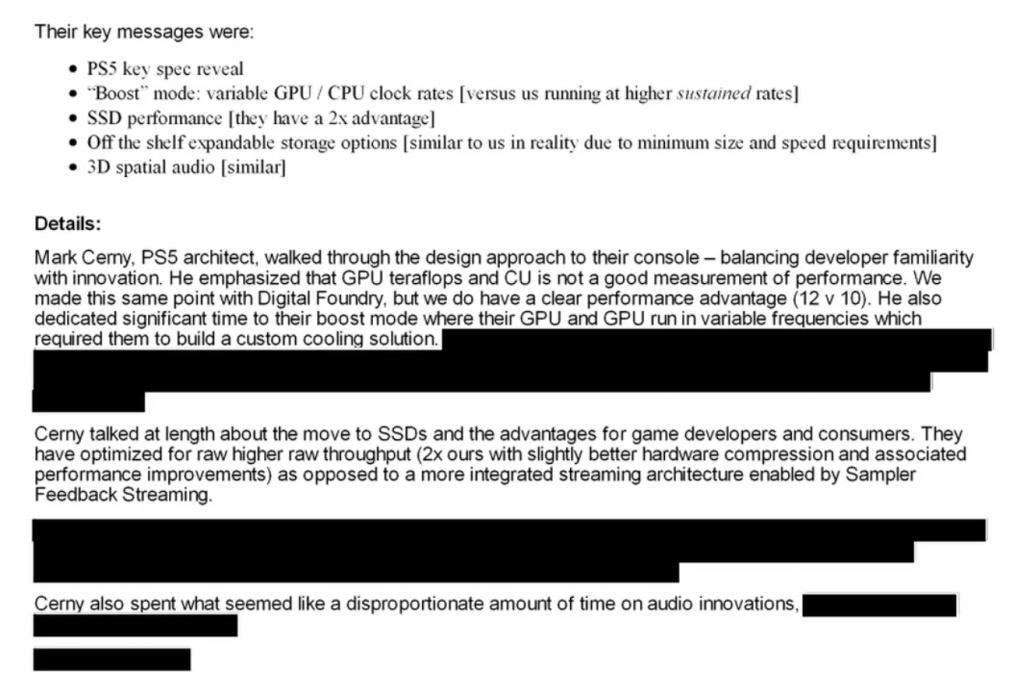 微软内部对索尼 PS5 研判曝光：承认对方 SSD 优势，自家GPU更好