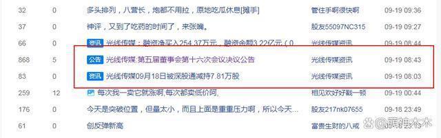 雷佳音被曝税务出事，连累《坚如磐石》，光线传媒股价暴跌