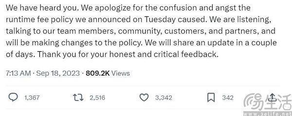 Unity向开发者低头，但失去的信任可能回不来了