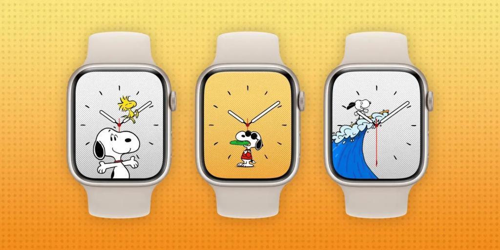 苹果介绍watchOS 10史努比表盘:148个独特动画,每分钟旋转6度