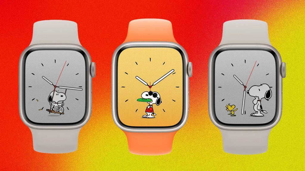 苹果介绍watchOS 10史努比表盘:148个独特动画,每分钟旋转6度