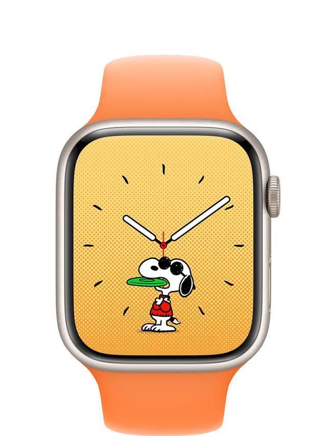 苹果介绍watchOS 10史努比表盘:148个独特动画,每分钟旋转6度