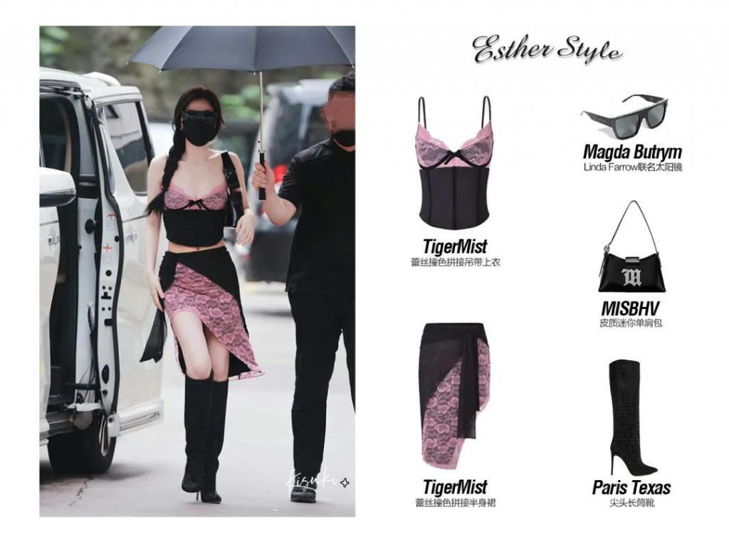 在横店走秀的虞书欣是现实版千颂伊吧！