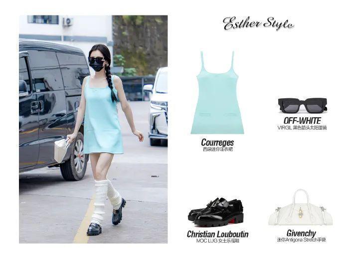 在横店走秀的虞书欣是现实版千颂伊吧！