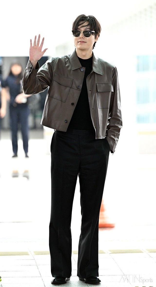 李敏镐机场出发米兰时装周 生图脸部圆润发福略显双下巴