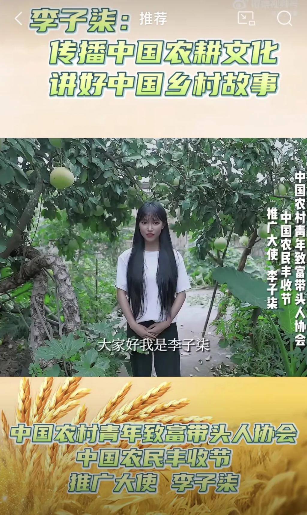 好久不见李子柒，长相变样了？