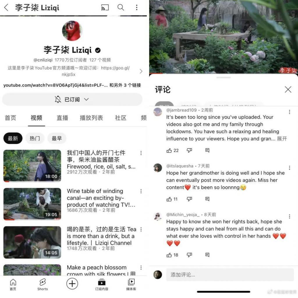 好久不见李子柒，长相变样了？