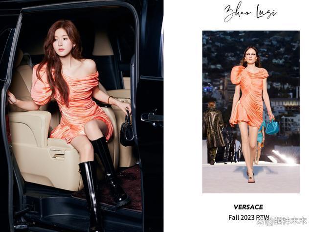 赵露思海外时装周待遇：合作辱华品牌输给韩星，外网无人认领