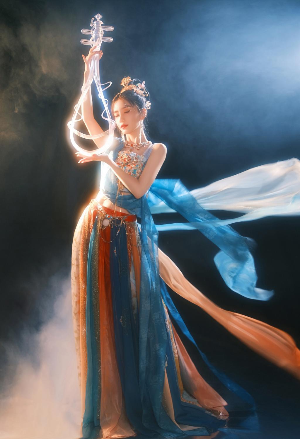 Baby神女造型曝光美如画 五官精致太惊艳