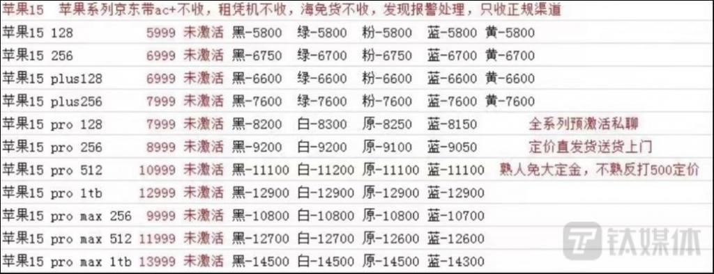 直击iPhone15系列发售：标准版已破发，黄牛直言受华为影响太大