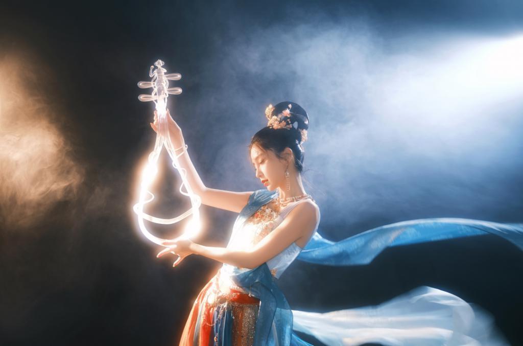 惊为天人！看到杨颖飞天造型，我直呼：这真是10分钟拍出来的吗