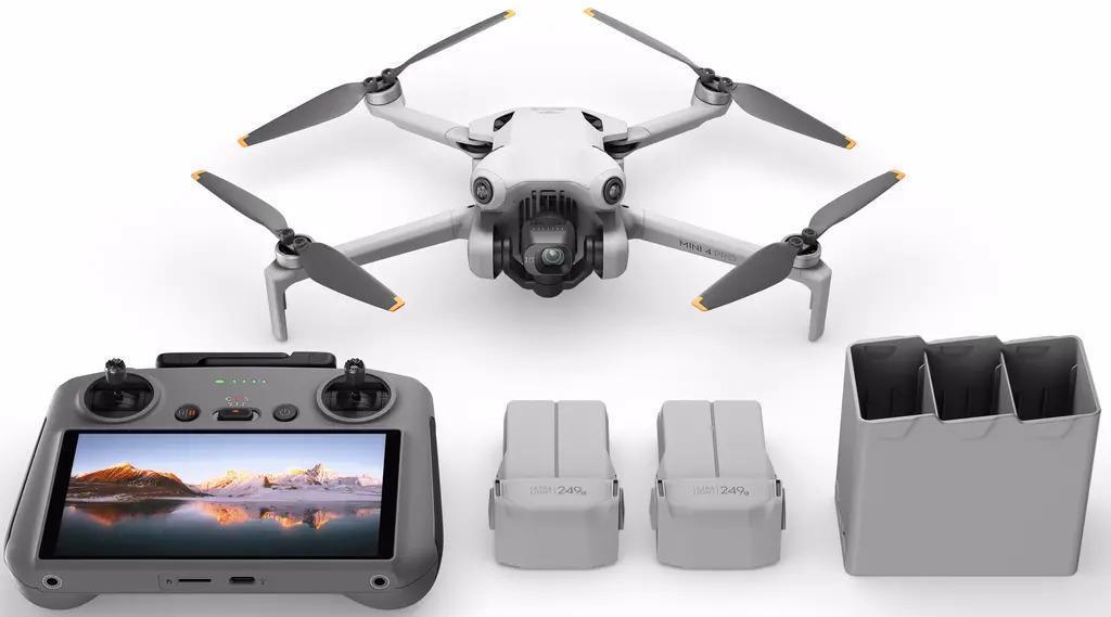 大疆 Mini 4 Pro 无人机高清渲染图曝光