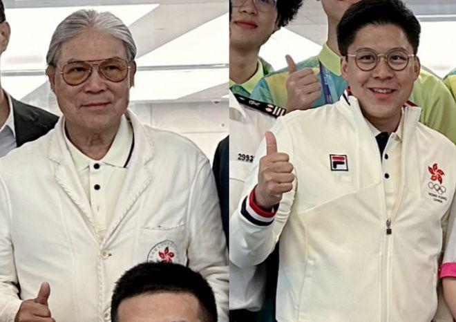 霍启刚夫妇杭州团聚，霍震霆穿父子装陪同，赞郭晶晶令他骄傲