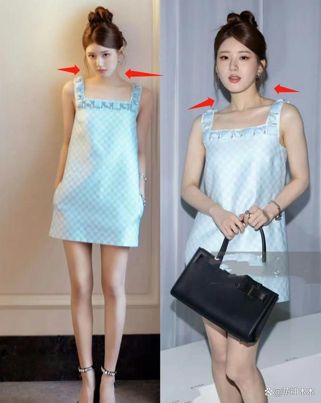 赵露思看秀服装全球首穿,却被嘲P图太狠,生图秒变大圆脸