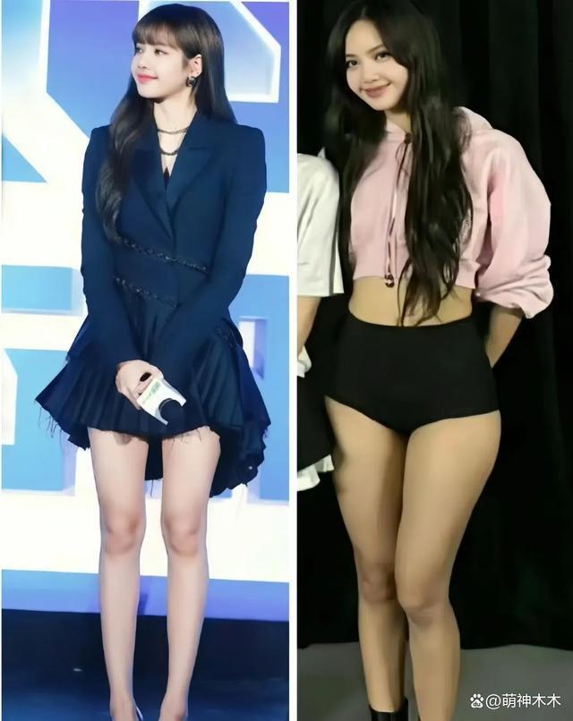 Lisa彻底放飞！穿开叉齐臀短裙秀身材，配文回击外界差评