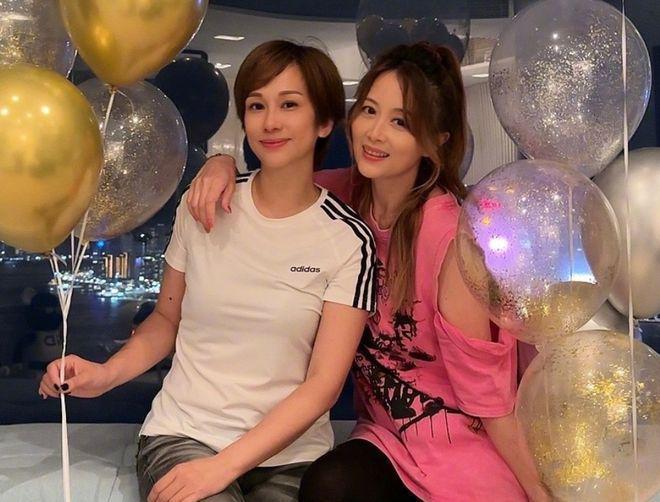 佘诗曼晒照为姚乐怡庆生：TVB七魔女再聚，状态超好！