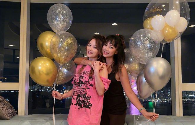 佘诗曼晒照为姚乐怡庆生：TVB七魔女再聚，状态超好！