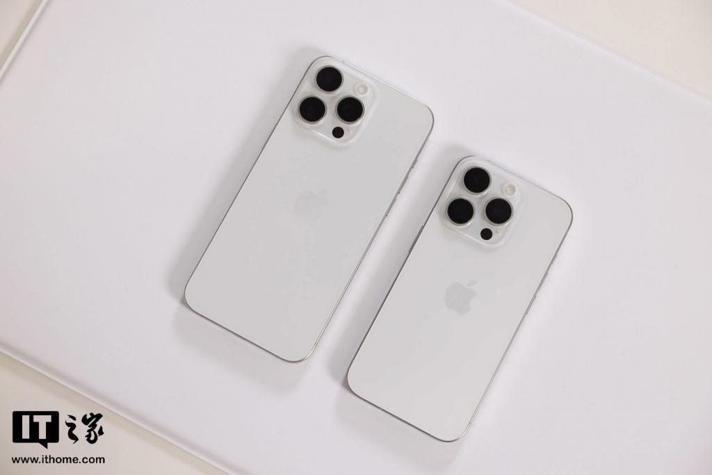 郭明錤称iPhone 16 Pro机型使用iPhone 15 Pro Max的四棱镜摄像头