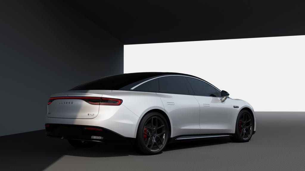 智界S7预告图公开：定位高能大空间智慧轿跑，号称超越Model S