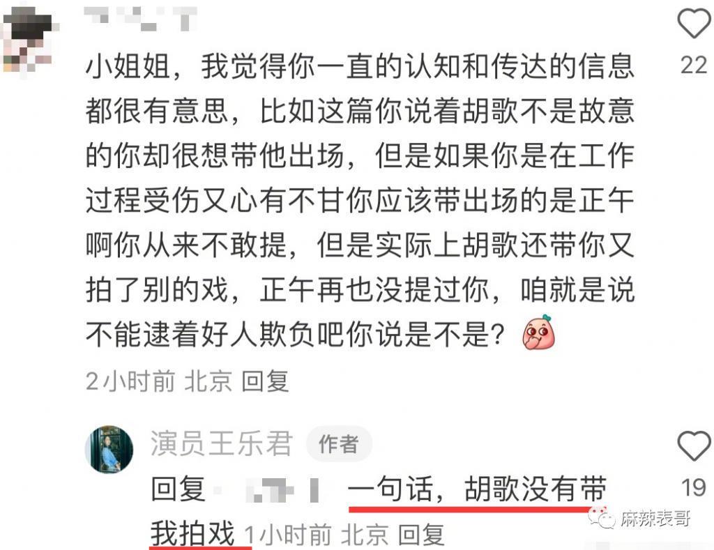 拉胡歌下水反被嘲，干啥呢？