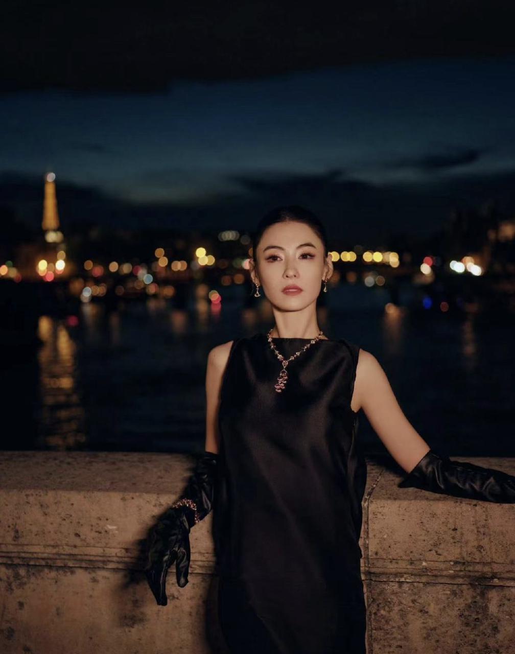 巴黎明星造型:热巴惊艳,高叶霸气,但都被张柏芝艳压了