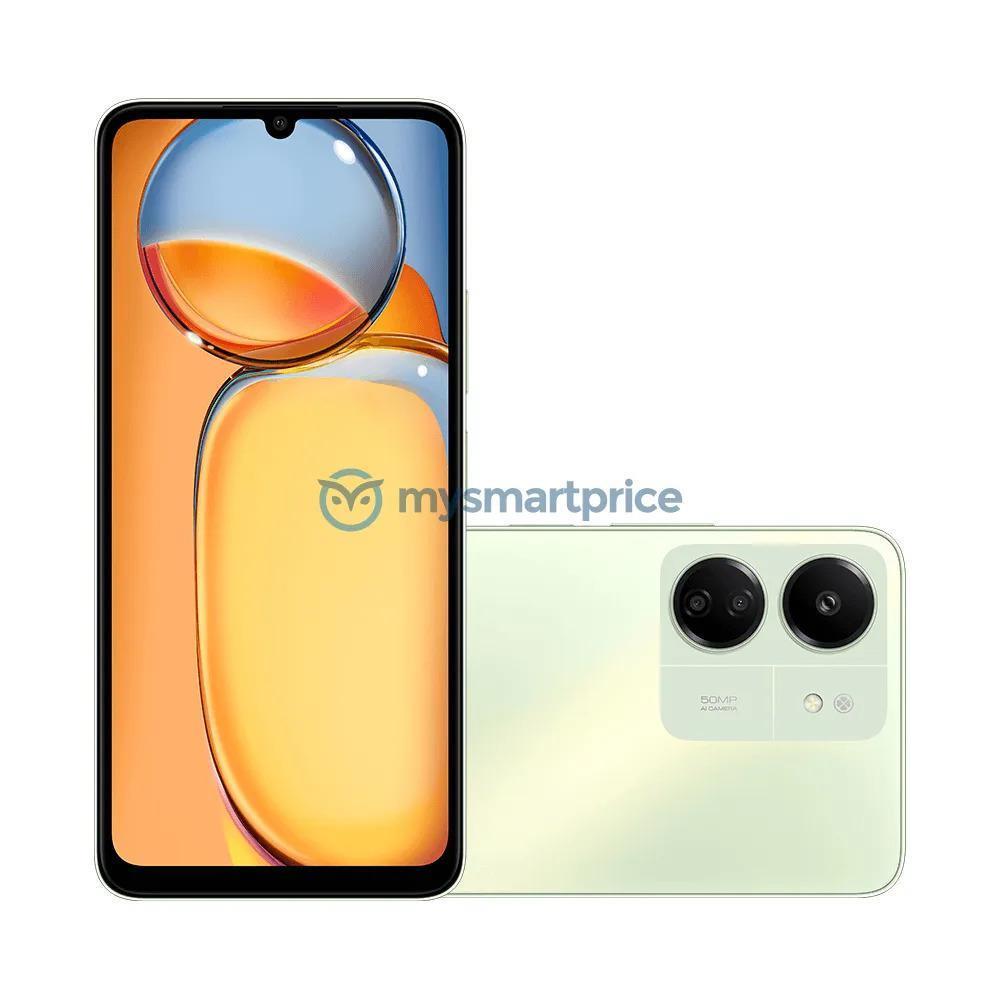 5000 万主摄，小米 Redmi 13C 手机渲染图曝光