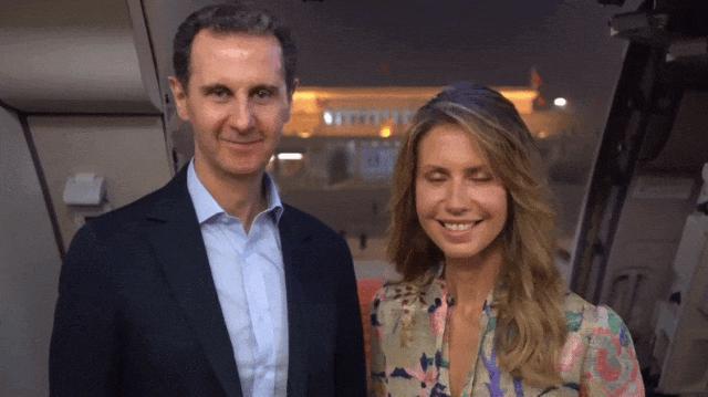 叙利亚总统夫人亚运爆红！杭州灵隐寺祈福，比心秀中文