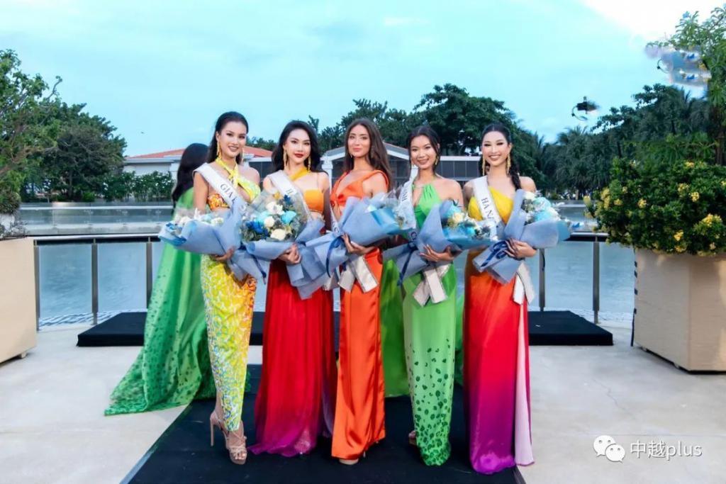 法越混血选手入围越南环球小姐最佳泳装佳丽