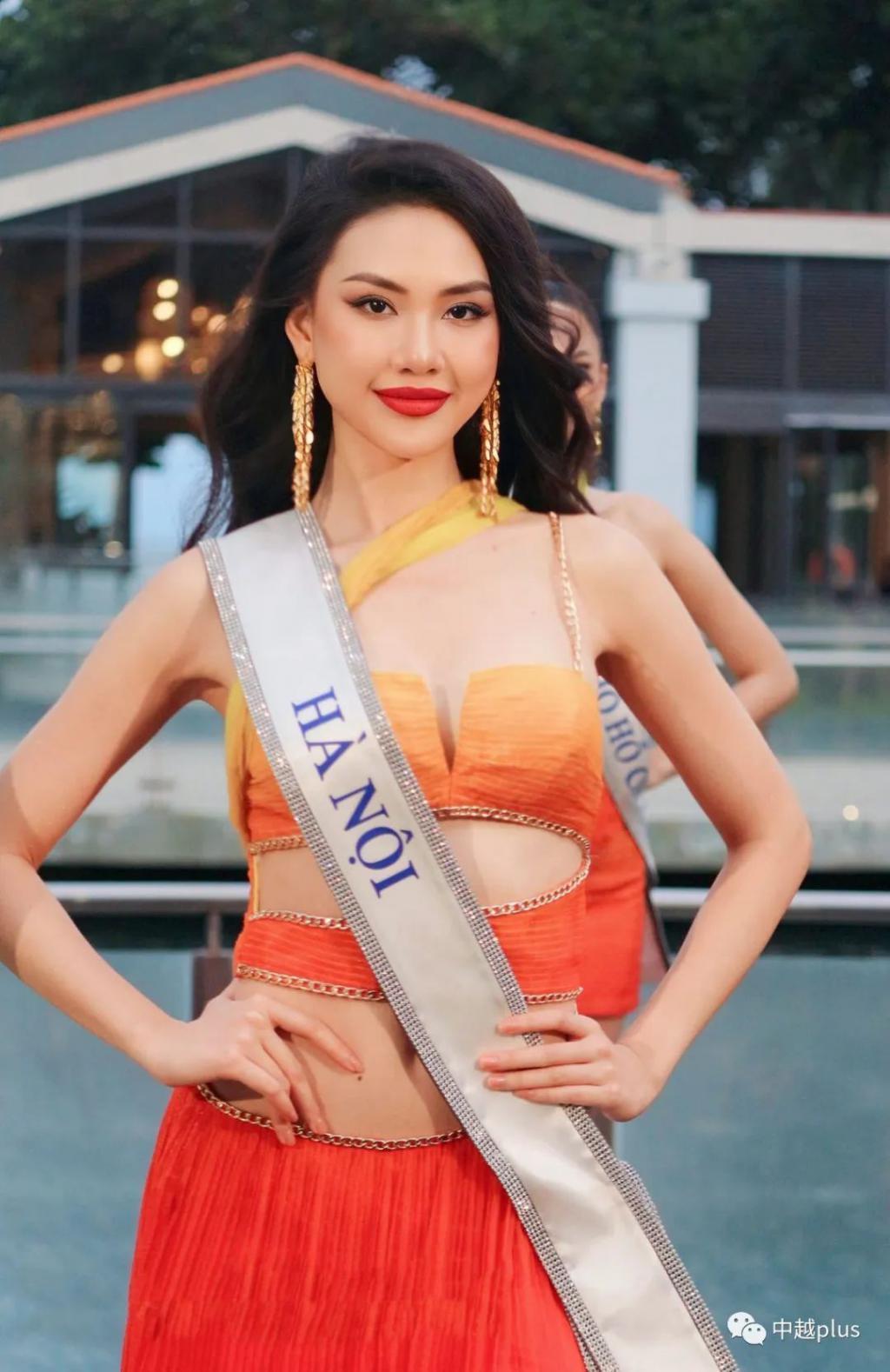 法越混血选手入围越南环球小姐最佳泳装佳丽