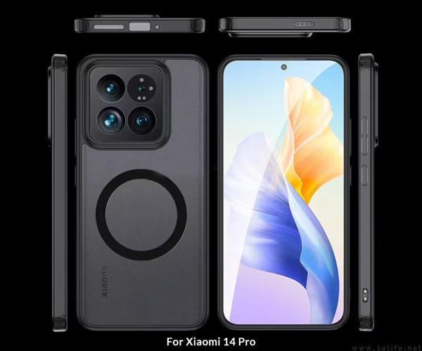 小米14 Pro带壳渲染图现身，最快或11月初发布