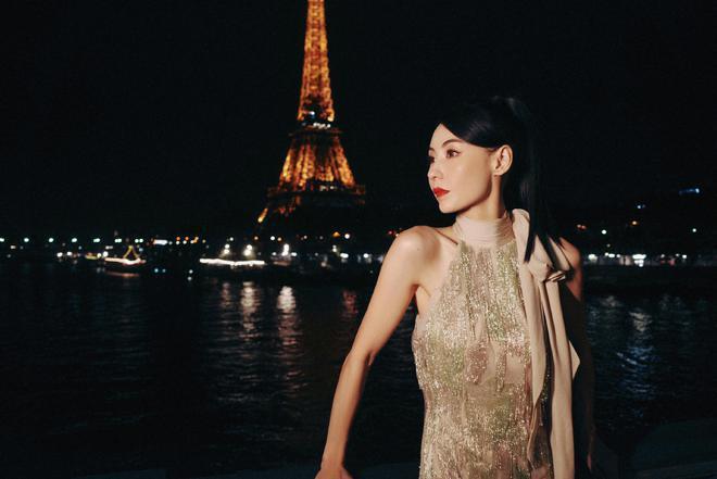 巴黎这一夜：张柏芝美艳动人，杨颖东方神韵，杨幂太霸气