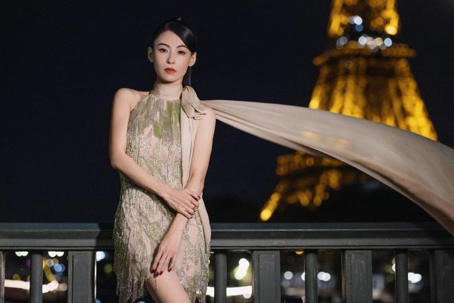 巴黎这一夜：张柏芝美艳动人，杨颖东方神韵，杨幂太霸气