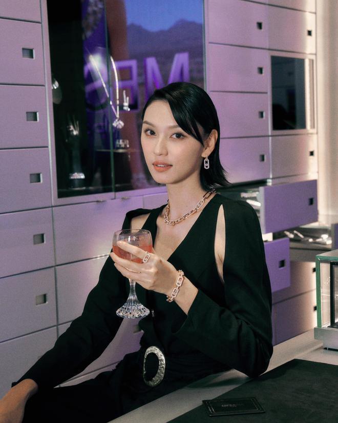 巴黎这一夜：张柏芝美艳动人，杨颖东方神韵，杨幂太霸气