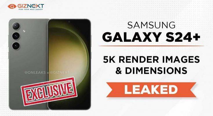 三星 Galaxy S24  手机渲染图曝光：6.7 英寸直屏
