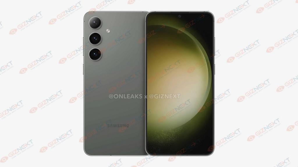 三星 Galaxy S24  手机渲染图曝光：6.7 英寸直屏