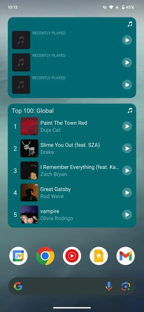 苹果推出安卓4.5 Beta版 Apple Music：引入iOS 17 样式小部件等